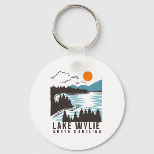 Chaveiro Lago Wylie Carolina do Norte Verão Vida no Lago Em