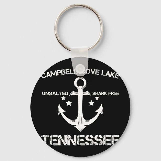 Chaveiro lagoa da enseada de Campbell tennessee pesca engra (Frente)