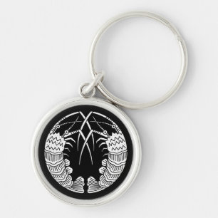 Chaveiro Lagostas espinhosas viradas de frente