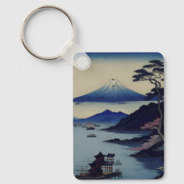 Chaveiro Lake, Pine and Mountain - Japan