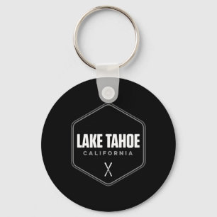 Chaveiro Lake Tahoe Califórnia Camiseta de Esqui