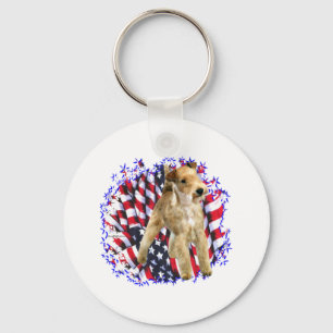 Chaveiro Lakeland Terrier Patriot