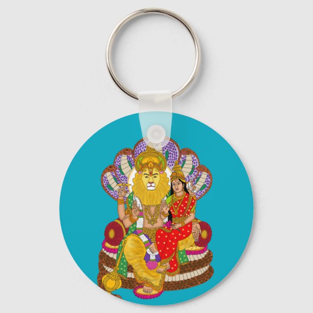 Chaveiro Lakshmi Narasimha Keychain (Frente)