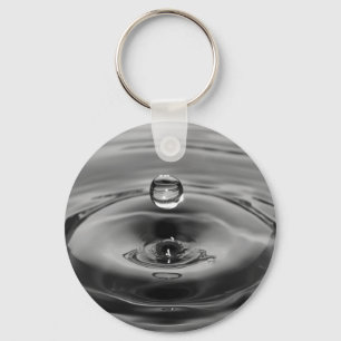 Chaveiro Lâmina de água, arte em movimento lento design