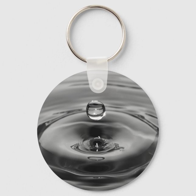 Chaveiro Lâmina de água, arte em movimento lento design (Frente)