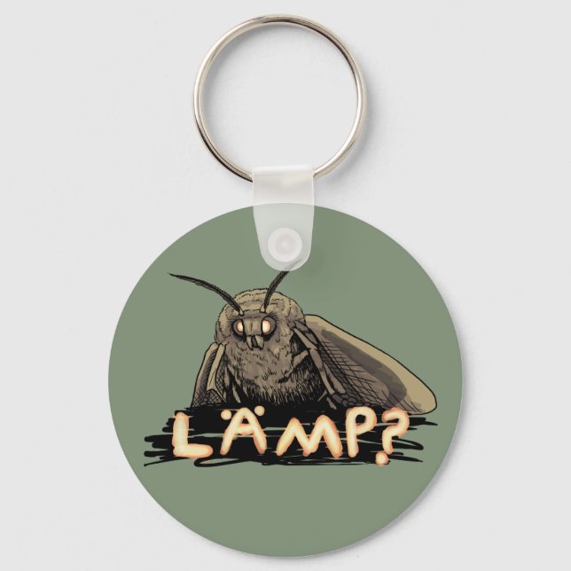 Chaveiro Lamp? Moth Meme (Frente)