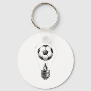 Chaveiro Lâmpada de futebol Bola Para Jogadores Treinadores