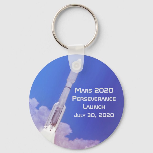 Chaveiro Lançamento da Perseverança em Mars 2020 (Frente)