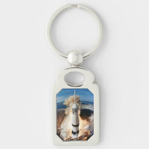 Chaveiro Lançamento do foguete Apollo Saturn V à Lua 1969