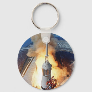 Chaveiro Lançamento do Foguete da NASA Apollo 11 para Aluni