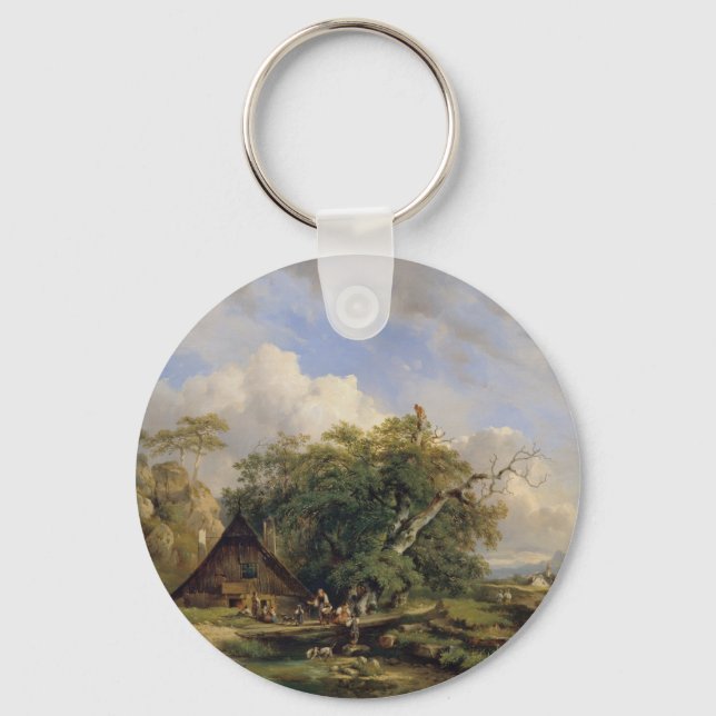 Chaveiro Landschaft bei Gutenstein - Dominik Schufried (Frente)