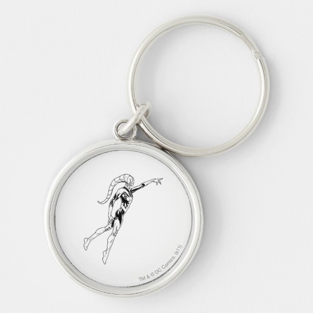 Chaveiro Lanterna Azul 11 (Frente)