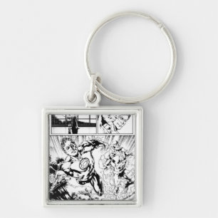 Chaveiro Lanterna Verde e o Painel Flash 2