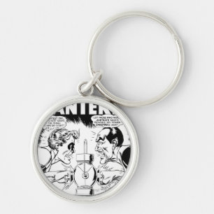 Chaveiro Lanterna Verde vs Sinestro, Preto e Branco