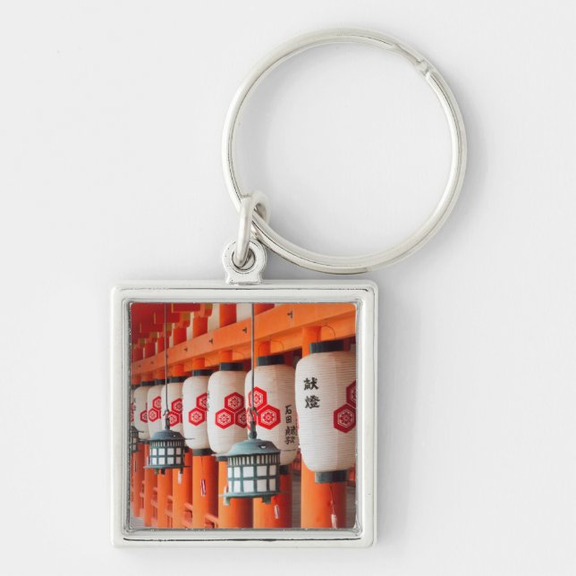 Chaveiro Lanternas dentro do Santuário Itsukushima (Frente)