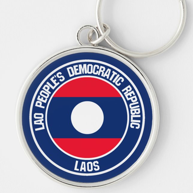 Chaveiro Laos Round Emblem (Frente)