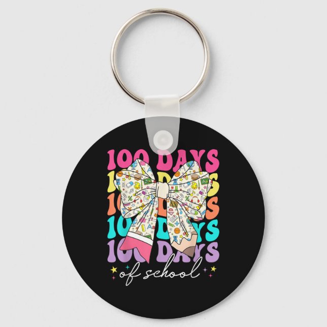 Chaveiro Lápis De Arco Coquette 100 Dias De Chá De Estudant (Frente)
