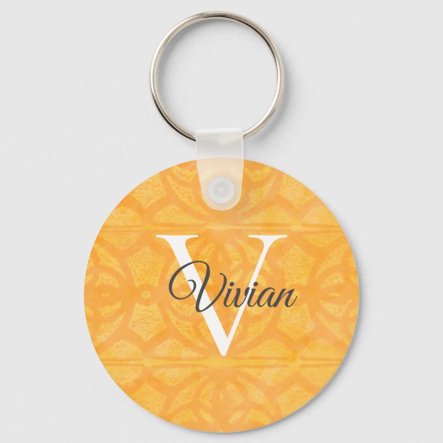 Chaveiro Laranja (Frente)