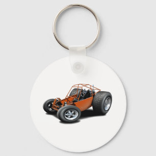 Chaveiro Laranja do carrinho de duna