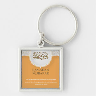 Chaveiro Laranja Eid Mubarak