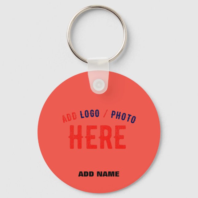 CHAVEIRO LARANJA VERIFICADA PERSONALIZADA MODERNA MODERNA V (Frente)