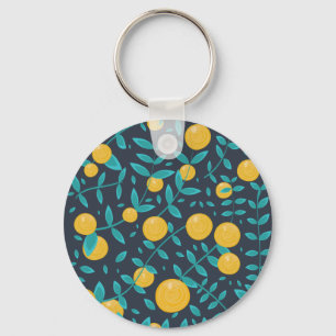 Chaveiro Laranja Vintage Fruta