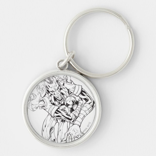 Chaveiro Larfleeze - Agente Orange 9 (Frente)