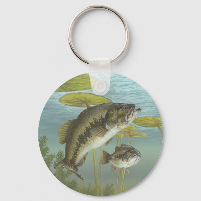 Chaveiro Largemouth Bass Keychain (Frente)