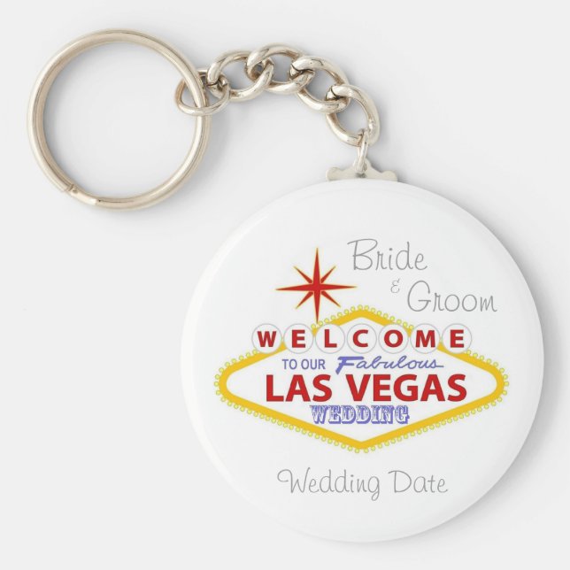 Chaveiro Las Vegas Wedding KeepsasaChaveiro (Frente)
