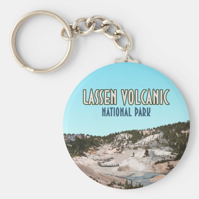 Chaveiro Lassen Volcanic Park California (Frente)