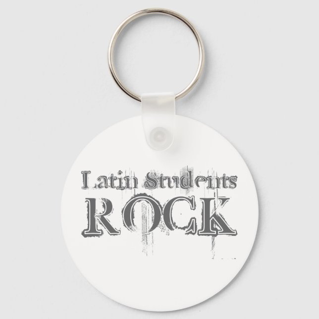 Chaveiro Latim Students Rock (Frente)