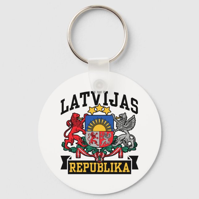 Chaveiro Latvijas República (Frente)