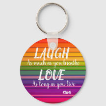 Laugh & Love Rumi Rainbow