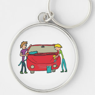 Chaveiro Lavagem de Carros