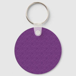 Chaveiro Lavanda em relevo Rosa Roxo