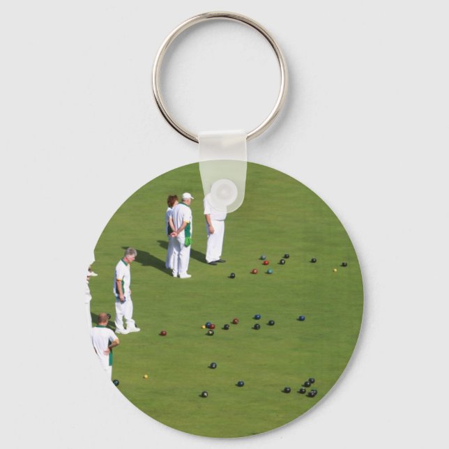 Chaveiro Lawn Bowls Inglaterra (Frente)