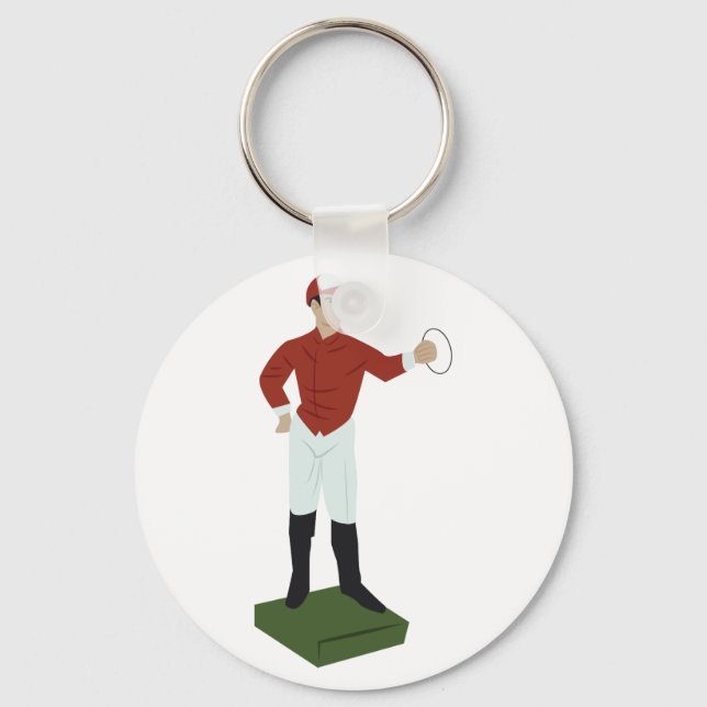 Chaveiro Lawn Jockey (Frente)