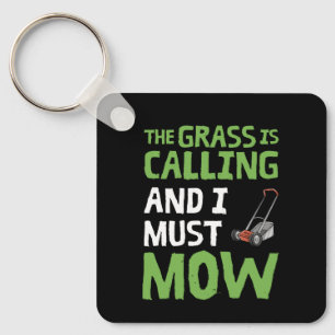 Chaveiro Lawn Mower - A Grama Está A Chamar E Eu Tenho De M