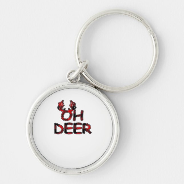 Chaveiro Layout Limpo Oh Deer  (Frente)