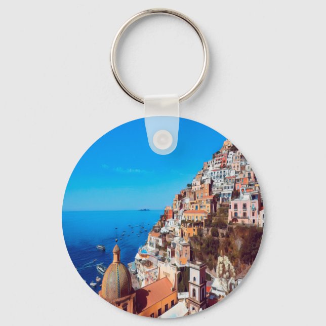Chaveiro ldp POSITANO - Costa Amalfi - Panorama (Frente)