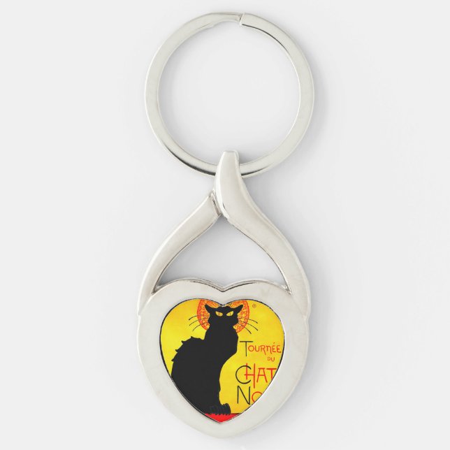 Chaveiro Le Chat Noir Vintage (Frente)