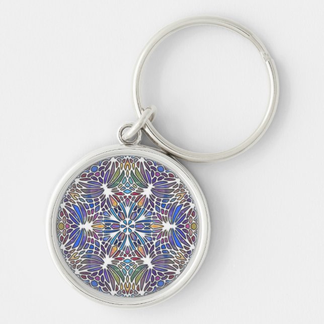 Chaveiro "Leadlight Wings Orbiting" Keychain (Frente)