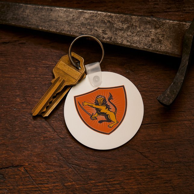 Chaveiro Leão com Espada (Criador carregado)