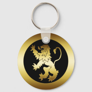 CHAVEIRO LEÃO DOURADO