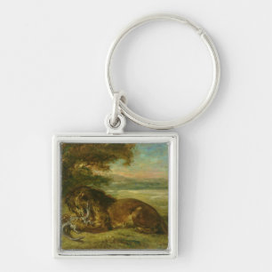 Chaveiro Leão e jacaré, 1863