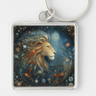 Chaveiro Leão Leão Zodíaco Astrologia Aniversário Celestial