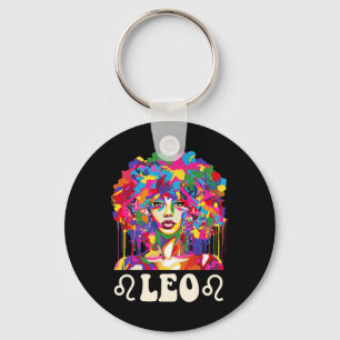 Chaveiro Leão Menina Negra Mulher Afro-Americana Arte Anive