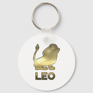Chaveiro Leão Zodiac - Edição antiga de ouro