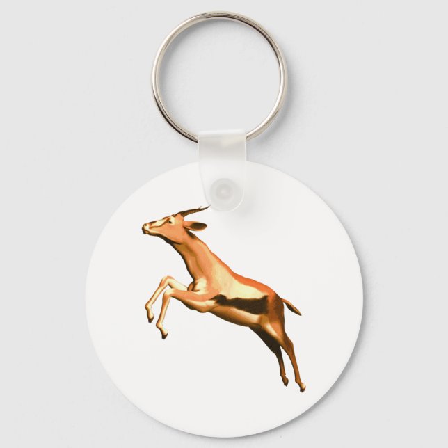 Chaveiro Leaping Gazelle (Frente)