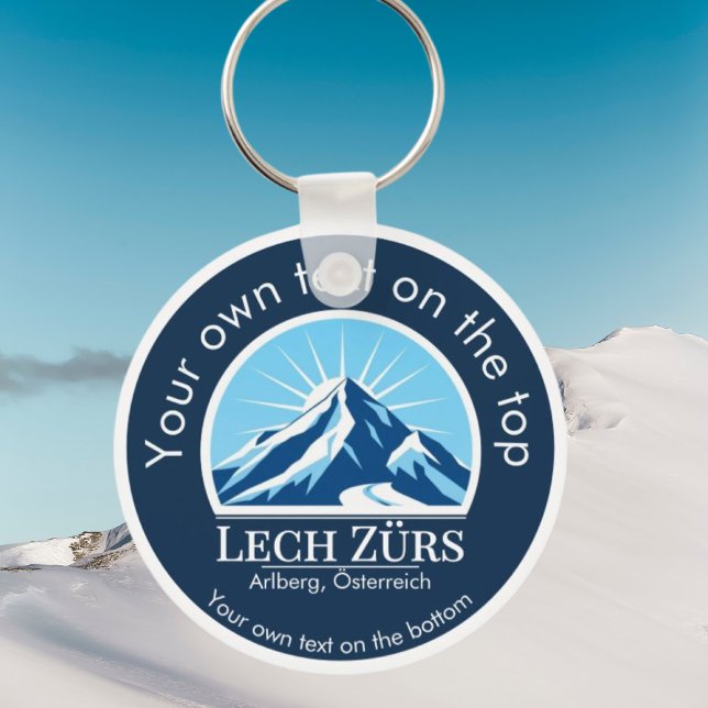 Chaveiro Lech Zürs Arlberg Áustria Österreich ski (Criador carregado)